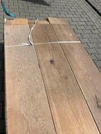 34 m2 eiken lamel parketvloer . 24 cm breed 15 mm dik, 2e hands product geen info, 2e hands product geen info, Gebruikt, 10 tot 30 cm