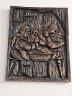 Antieke decoratieve schoorsteenplaat gietijzer 19e eeuw, Antiek en Kunst, Antiek | Wandborden en Tegels, Ophalen