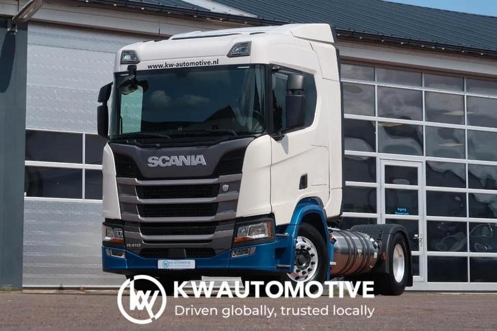 Scania R410 NGS LNG/ RETARDER/ ACC/ 2X TANK/ DIFF LOCK, Auto's, Vrachtwagens, Bedrijf, Te koop, Adaptive Cruise Control, Airconditioning