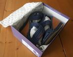 Mexx sleehak sandalen. jeanskleur, Mexx, Blauw, Zo goed als nieuw, Sandalen of Muiltjes