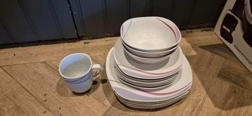 Servies beschikbaar voor biedingen