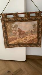 Gobelin paarden en ploegende boer, Ophalen