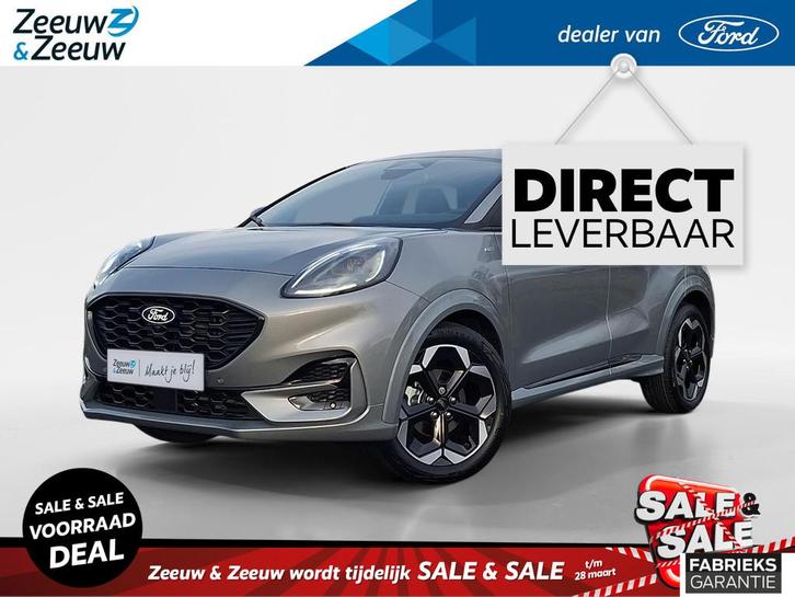 Ford Puma 1.0 EcoBoost Hybrid ST-Line X | Winterpack | Drive, Auto's, Ford, Bedrijf, Te koop, Puma, 360° camera, ABS, Achteruitrijcamera
