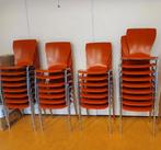 EHS Stoelen. Stapelend. Ong 60. Rood, Ophalen, Gebruikt, Rood, Vijf, Zes of meer stoelen