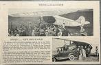 artikel 1928 Wereldkroniek KLM vliegtuig Liga Bergen op Zoom, Overige typen, Ophalen of Verzenden, Zo goed als nieuw