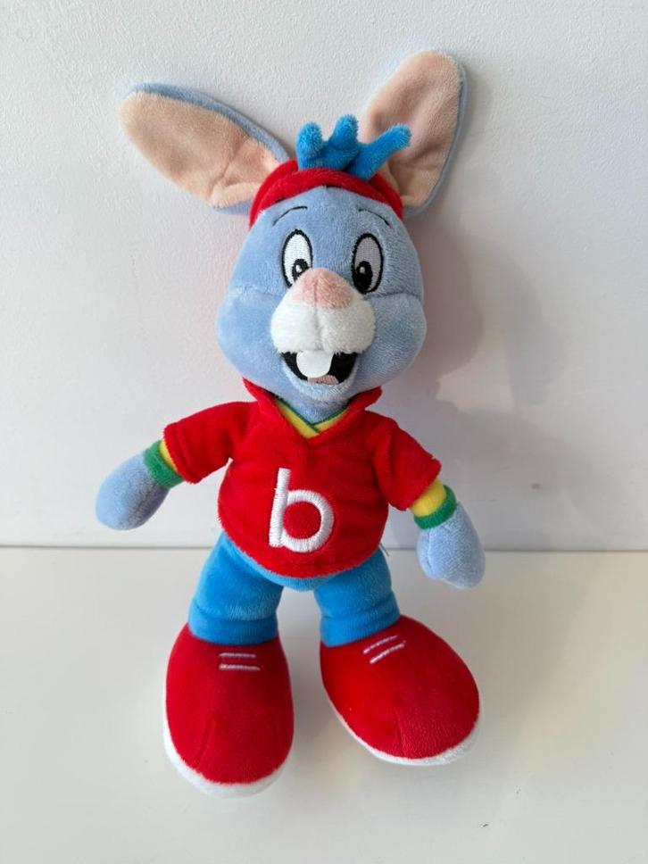 Knuffel konijn Bobo 25 cm / Studio 100, Kinderen en Baby's, Speelgoed | Knuffels en Pluche, Zo goed als nieuw, Konijn, Ophalen of Verzenden