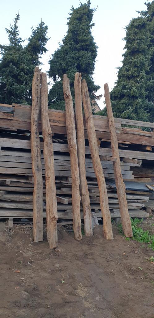 Oude Gebinten - Authentiek & Karakteristiek, Doe-het-zelf en Verbouw, Hout en Planken, Gebruikt, Balk, Overige houtsoorten, 300 cm of meer