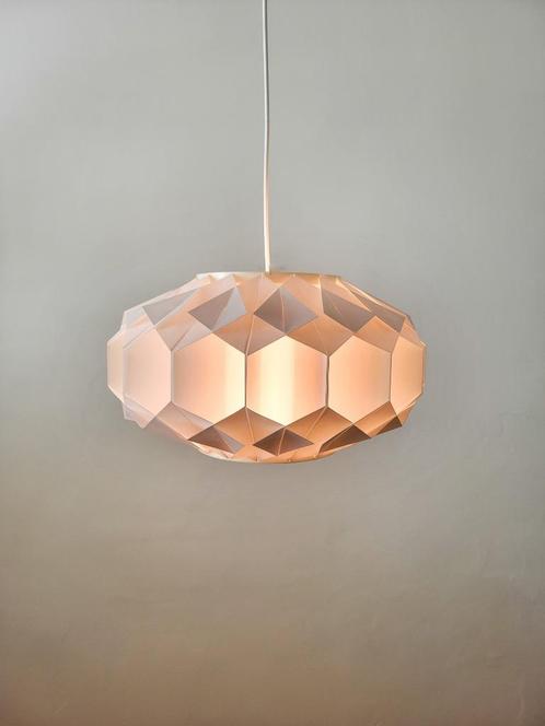 Vintage Facett hanglamp van Lars Schioler voor Hoyrup 1974, Huis en Inrichting, Lampen | Hanglampen, Gebruikt, Minder dan 50 cm