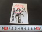 sticker VREDESTEIN Fietsband nr. 1  Fiets Molen *, Ophalen, Zo goed als nieuw