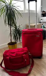 Samsonite cabine Koffer met tas, Ophalen of Verzenden, Zo goed als nieuw