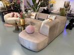 Luxe Velvet Hoekbank Shape 260x230cm Beige NIEUW - Uniek, 250 tot 300 cm, Info@oosterbaanwonen.nl, Venus 31 8448CE Heerenveen