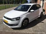 Volkswagen Polo 1.0 Comfortline - 5 deurs - airco, Stof, Gebruikt, 95 pk, Wit