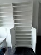 billy boekenkast met extra planken en deuren, Huis en Inrichting, Kasten | Boekenkasten, Ophalen, Met deur(en), 200 cm of meer