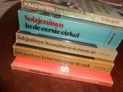 Alexander Solzjenitsyn 5 boeken, Boeken, Literatuur, Gelezen, Wereld overig, Ophalen of Verzenden