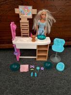 Barbie gezichtsmasker Spadagje speelset, Ophalen of Verzenden, Zo goed als nieuw, Barbie