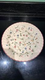 Mooi groot bord/ schaal net bloemetjes, Huis en Inrichting, Keuken | Servies, Ophalen of Verzenden, Zo goed als nieuw, Bord(en)