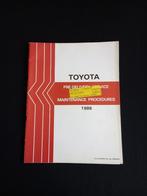 Werkplaatshandboek Toyota leveringsprocedures (1986), Auto diversen, Ophalen of Verzenden