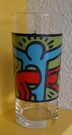 1 Keith Haring glas / longdrink glas, Verzamelen, Ophalen, Zo goed als nieuw, Frisdrankglas
