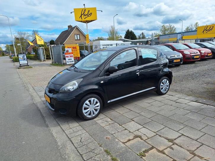 Toyota Aygo 1.0 12V Vvt-i 5DRS 2009 Zwart, Auto's, Toyota, Bedrijf, Aygo, Benzine, A, Hatchback, Handgeschakeld, Origineel Nederlands