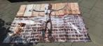 Tuin poster op canvas doek, Tuin en Terras, Ophalen, Zo goed als nieuw