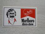 sticker Marlboro disco - show Tom Mulder, Ophalen of Verzenden, Zo goed als nieuw, Merk