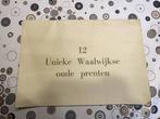 12 unieke Waalwijkse prenten, prints uit het verleden, Ophalen, 19e eeuw