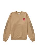 Supreme x The North Face crewneck, Nieuw, Maat 46 (S) of kleiner, Beige, Supeme x The North face