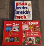 Grote breinbrekerboek + 2x Best of Quest verzamelboek, Verzenden, Zo goed als nieuw