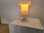 vintage massief marmeren alabaster urn lamp, Ophalen of Verzenden