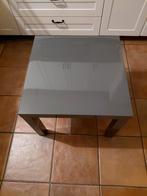 Ikea grijs lack tafeltje, Huis en Inrichting, Tafels | Salontafels, Ophalen, Gebruikt, 50 tot 100 cm, Vierkant