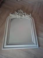 Mooie kuifspiegel in taupe/beige tinten lifestyle, Huis en Inrichting, Ophalen of Verzenden, Zo goed als nieuw, Minder dan 100 cm