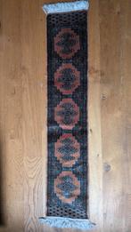 Perzische loper, handgeknoopt, bruin/blauw, 30x158cm, Minder dan 50 cm, Bruin, Perzisch, Ophalen of Verzenden