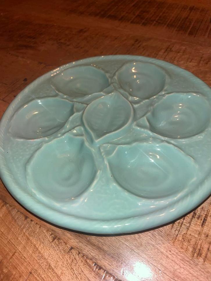 Vintage Oesterbord, Antiek en Kunst, Antiek | Schalen, Ophalen of Verzenden