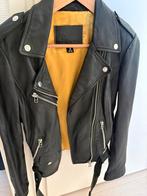 Goosecraft Leren Jack - Zwart - Als Nieuw!, Ophalen of Verzenden, Zo goed als nieuw, Maat 34 (XS) of kleiner, Zwart
