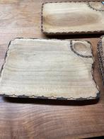 Houten bord plank Decoratieve Rand uit colombia, Huis en Inrichting, Ophalen of Verzenden, Zo goed als nieuw, Overige stijlen