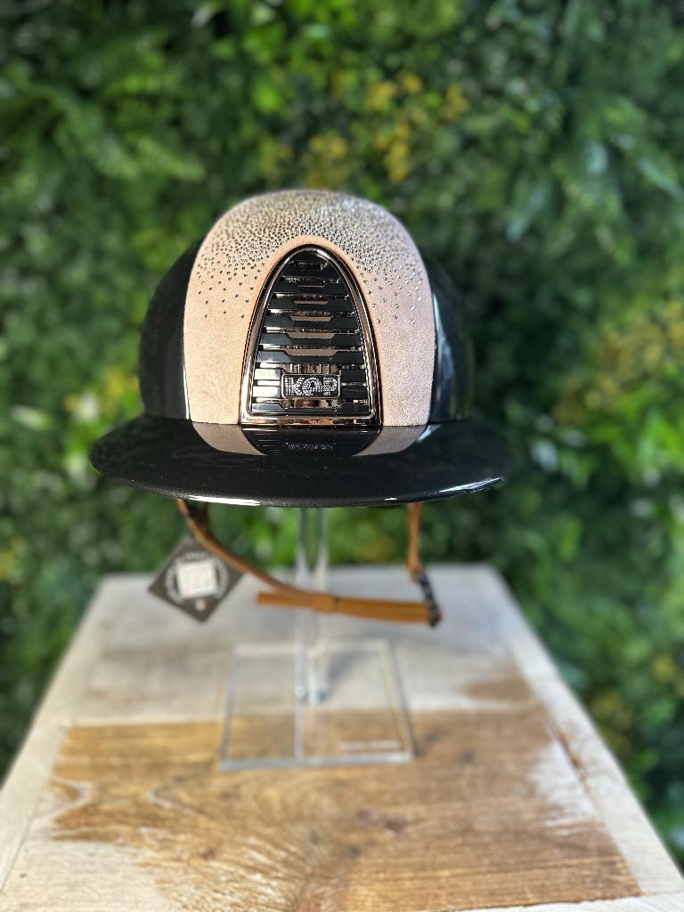 Prachtige nieuwe KEP Italia Pink Suede Swarovski, Dieren en Toebehoren, Paardrijkleding, Nieuw, Cap, Dressuur, Ophalen of Verzenden