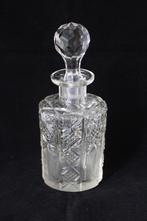 Antieke Franse kristallen parfumflesje 1920-1930, Ophalen of Verzenden