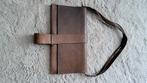 Bruin leren enveloppe tas, Ophalen, Gebruikt, Bruin, Schoudertasje