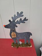 Kerst - Stoffen Rendier (Rudolf ) Leuke Deco, Ophalen, Zo goed als nieuw