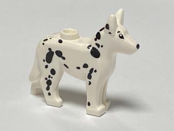 Lego Alsatian / Witte duitse herder met zwarte vlekken beschikbaar voor biedingen