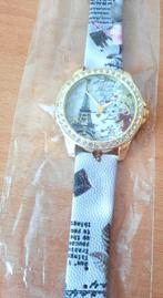 Nieuw horloge - Parijs Eiffeltoren - met batterij, Overige merken, Staal, Polshorloge, Nieuw