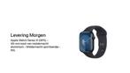 Apple Watch 9 45mm GPS nieuwstaat, Sieraden, Tassen en Uiterlijk, Smartwatches, Apple Watch ⌚️, Conditie, Zwart, IOS