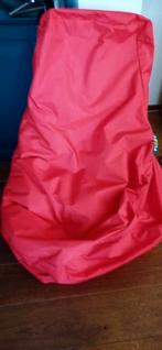 Zitzak rood van het merk Ploff, Huis en Inrichting, Zitzakken, Ophalen of Verzenden, Zo goed als nieuw, Rood