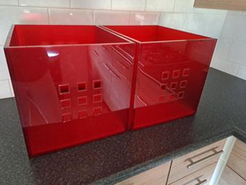 2 x ikea bak lekman voor kallax kast beschikbaar voor biedingen