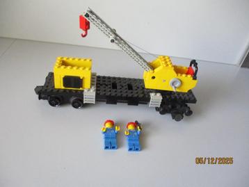 LEGO 12v GELE 7814 Kraanwagon in zeer goede staat!! beschikbaar voor biedingen