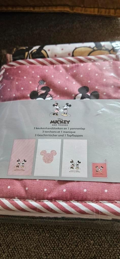 Disney,  theedoeken en opbergbakken, Huis en Inrichting, Keuken | Keukenbenodigdheden, Nieuw, Ophalen of Verzenden