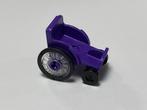 Lego nieuwe donker paarse rolstoel
