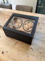 Horloge winder + opbergdoos, Sieraden, Tassen en Uiterlijk, Horloges | Heren, Ophalen of Verzenden, Zo goed als nieuw, Staal, Overige merken