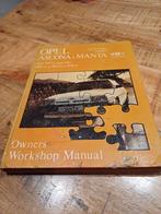 Workshop manual Opel Ascona B & Manta B (1975-1982), Ophalen of Verzenden