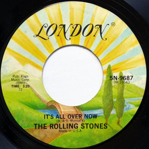 The Rolling Stones ‎– It's All Over Now / Good Times Bad Tim, Cd's en Dvd's, Vinyl Singles, Pop, 7 inch, Ophalen of Verzenden